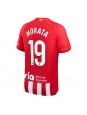 Moški Nogometna dresi replika Atletico Madrid Alvaro Morata #19 Domači 2023-24 Kratek rokav